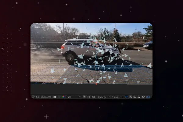 After Effects-Tutorial: 10.9 | Autounfall simulieren: Glassplitter über CC Particle World