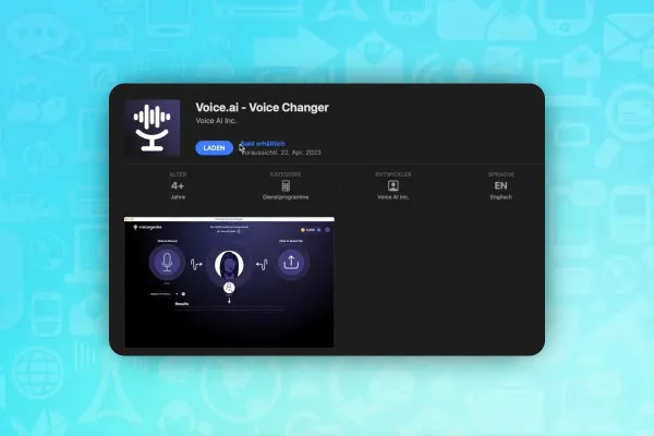 KI für Audio: 2.4 | Voice.ai – Stimme umwandeln