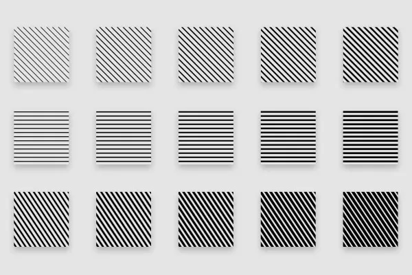 Halftone Patterns – Photoshop-Muster für Halbtonraster: Linien 1