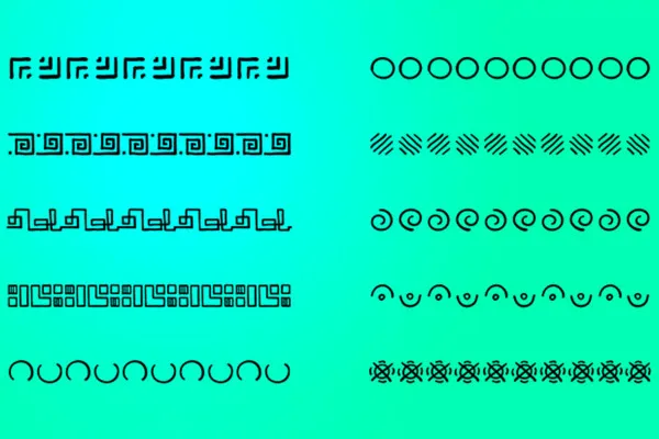 Pinsel für Affinity Designer: 04 | Eckige und runde Formen