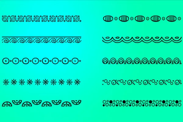 Pinsel für Affinity Designer: 05 | Runde Formen