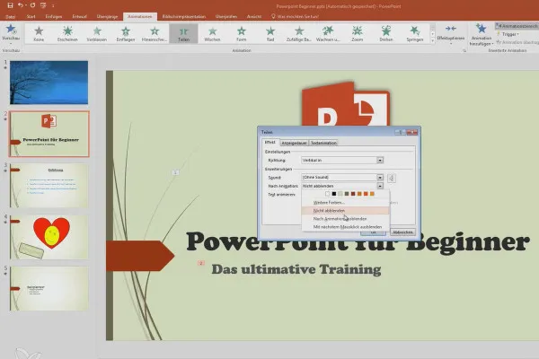 Besser in PowerPoint: Werde zum Präsentations-Helden – 08 Text-Animationen farblich hervorheben