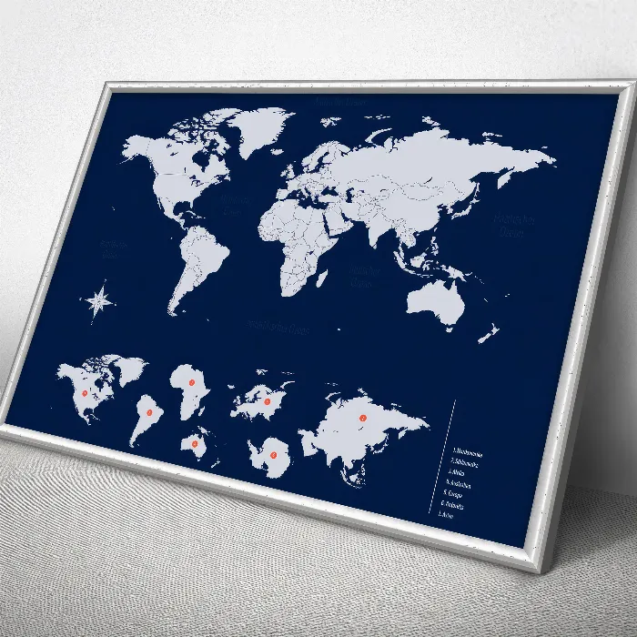 Landkarten: Welt, Europa, Deutschland, Österreich, Schweiz
