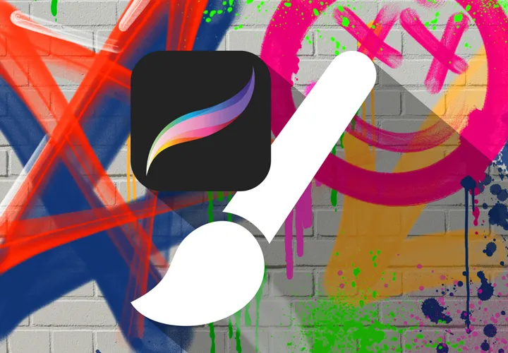 Graffiti-Brushes für Procreate: digitale Spray-Effekte für stylishe Street-Art-Elemente