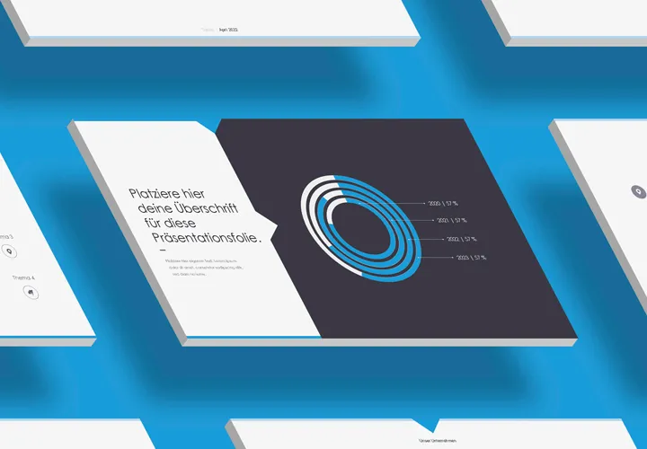 Folien-Vorlagen für PowerPoint, Keynote & Google Slides: „Angle“